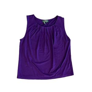 Lauren Ralph Lauren Purple Shirt